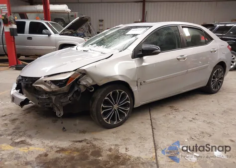 2014 Toyota Corolla S Plus из США, поврежденный, VIN 2T1BURHE9EC108731